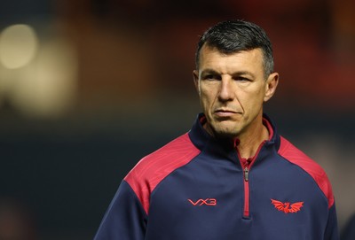 101025 - Scarlets v DHL Stormers, United Rugby Championship - Scarlets forwards coach Albert Van Den Berg