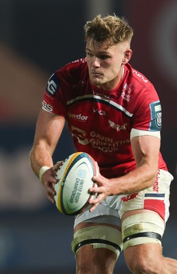 101025 - Scarlets v DHL Stormers, United Rugby Championship - Taine Plumtree of Scarlets
