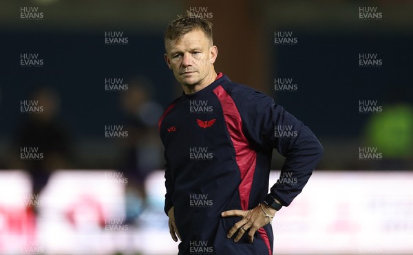101025 - Scarlets v DHL Stormers, United Rugby Championship - Scarlets head coach Dwayne Peel