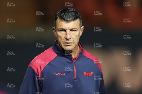 101025 - Scarlets v DHL Stormers, United Rugby Championship - Scarlets forwards coach Albert Van Den Berg
