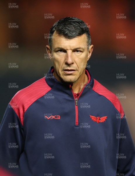 101025 - Scarlets v DHL Stormers, United Rugby Championship - Scarlets forwards coach Albert Van Den Berg
