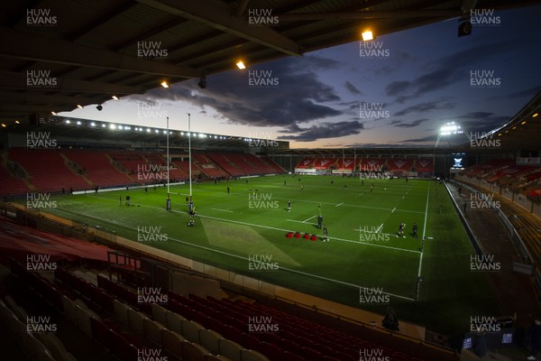 010121 - Scarlets v Dragons - Guinness PRO14 - General View of Parc y Scarlets