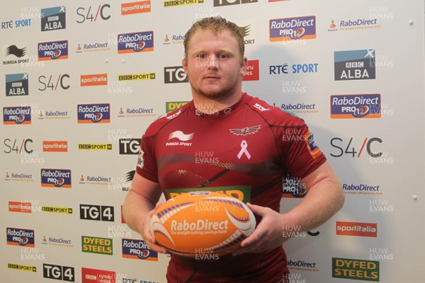 051012 Scarlets v Dragons- RaboDirect Pro12 - Scarlets' Man of the Match, Samson Lee 