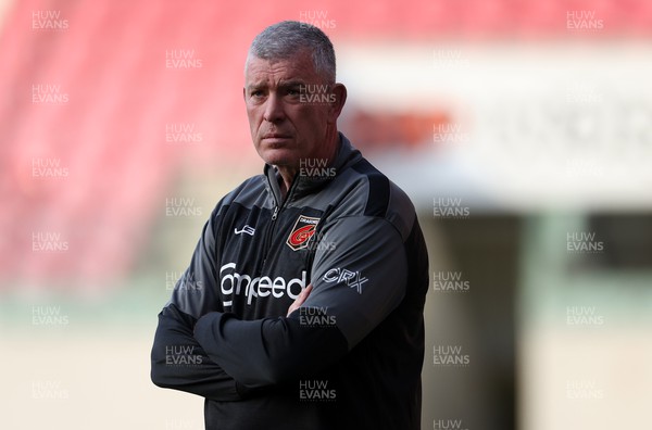 160422 - Scarlets v Dragons - United Rugby Championship - Dragons Head Coach Dean Ryan