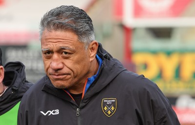 160526 - Scarlets v Dragons RFC, United Rugby Championship - Dragons Head Coach Filo Tiatia