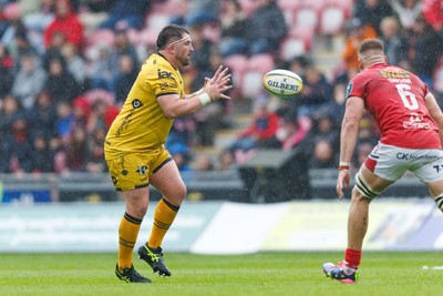 160526 - Scarlets v Dragons RFC - United Rugby Championship - Wyn Jones of Dragons