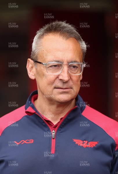 160526 - Scarlets v Dragons RFC, United Rugby Championship - Scarlets Interim Director of Rugby Nigel Davies