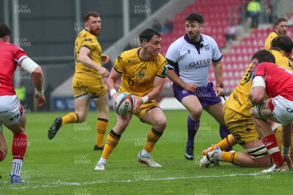 160526 - Scarlets v Dragons RFC - United Rugby Championship - Niall Armstrong of Dragons