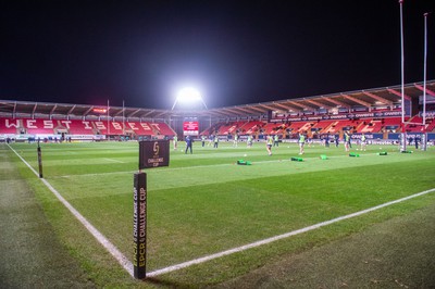 190124 - Scarlets v Edinburgh Rugby - EPCR Challenge Cup - A general view of Parc y Scarlets