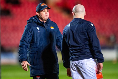 190124 - Scarlets v Edinburgh Rugby - EPCR Challenge Cup - Sean Everitt coach of Edinburgh 