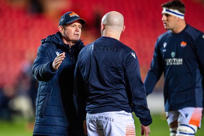 190124 - Scarlets v Edinburgh Rugby - EPCR Challenge Cup - Sean Everitt coach of Edinburgh 