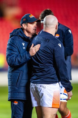 190124 - Scarlets v Edinburgh Rugby - EPCR Challenge Cup - Sean Everitt coach of Edinburgh 