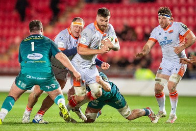 190124 - Scarlets v Edinburgh Rugby - EPCR Challenge Cup - Luke Crosbie of Edinburgh 