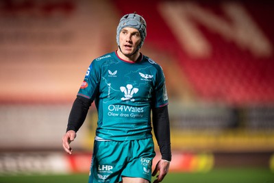 190124 - Scarlets v Edinburgh Rugby - EPCR Challenge Cup - Jonathan Davies of Scarlets