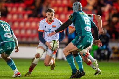 190124 - Scarlets v Edinburgh Rugby - EPCR Challenge Cup - James Lang of Edinburgh 