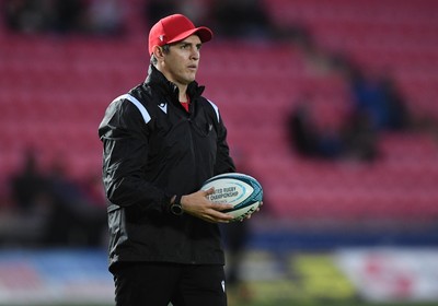 011021 - Scarlets v Emirates Lions - United Rugby Championship - Lions defence coach Jaque Fourie