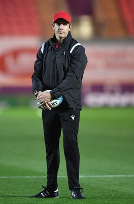 011021 - Scarlets v Emirates Lions - United Rugby Championship - Lions defence coach Jaque Fourie