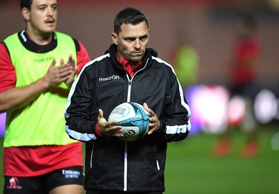 011021 - Scarlets v Emirates Lions - United Rugby Championship - Lions head coach Ivan van Rooyen