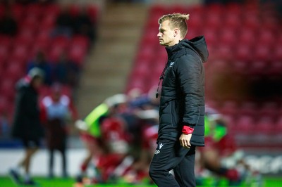 011021 - Scarlets v Emirates Lions - United Rugby Championship - Scarlets head coach Dwayne Peel before the match