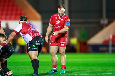 011021 - Scarlets v Emirates Lions - United Rugby Championship - WillGriff John of Scarlets