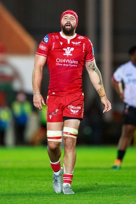 011021 - Scarlets v Emirates Lions - United Rugby Championship - Blade Thomson of Scarlets