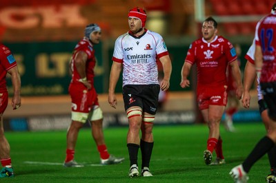 011021 - Scarlets v Emirates Lions - United Rugby Championship - Francke Horn of Emirates Lions