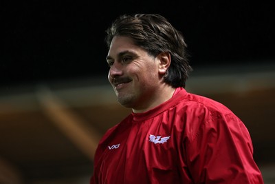 291125 - Scarlets v Glasgow Warriors - United Rugby Championship - Archer Holz of Scarlets