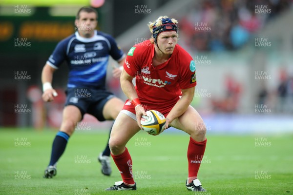 05.09.09 - Llanelli Scarlets v Leinster - Magners League - Richie Pugh of Scarlets. 