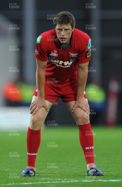 05.09.09 - Llanelli Scarlets v Leinster - Magners League - Rhys Priestland of Scarlets. 