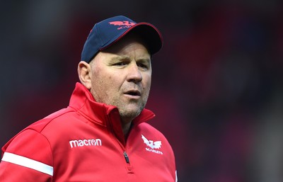 080918 - Scarlets v Leinster - Guinness PRO14 - Scarlets head coach Wayne Pivac