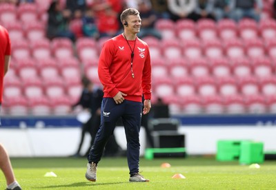 260425 - Scarlets v Leinster - United Rugby Championship - Scarlets Head Coach Dwyane Peel 