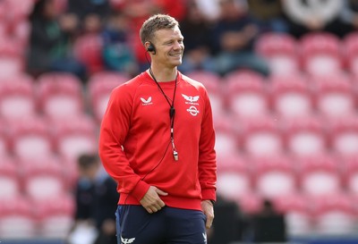 260425 - Scarlets v Leinster - United Rugby Championship - Scarlets Head Coach Dwyane Peel 