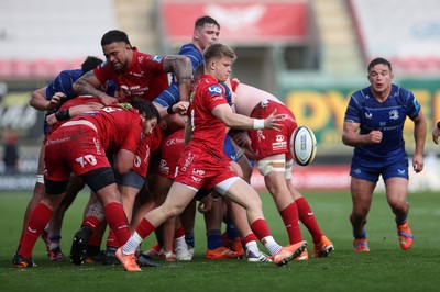 260425 - Scarlets v Leinster - United Rugby Championship - Archie Hughes of Scarlets 