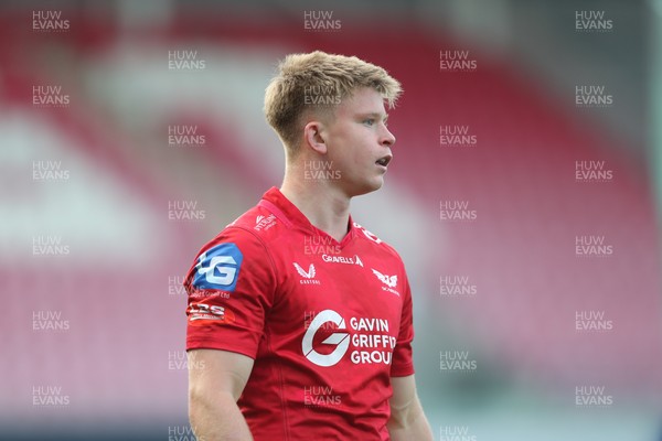 260425 - Scarlets v Leinster - United Rugby Championship - Archie Hughes of Scarlets
