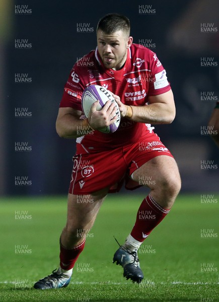 161119 - Scarlets v London Irish - European Rugby Challenge Cup - Rob Evans of Scarlets