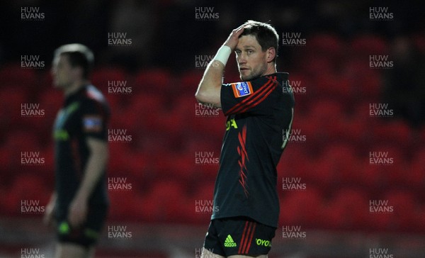 160213 - Scarlets v Munster - RaboDirect PRO12 -Ronan O'Gara of Munster