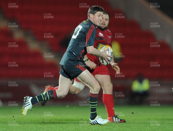 160213 - Scarlets v Munster - RaboDirect PRO12 -Ronan O'Gara of Munster