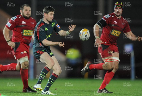 160213 - Scarlets v Munster - RaboDirect PRO12 -Ronan O'Gara of Munster