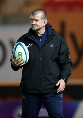 160224 - Scarlets v Munster - United Rugby Championship - Munster Head Coach Graham Rowntree 