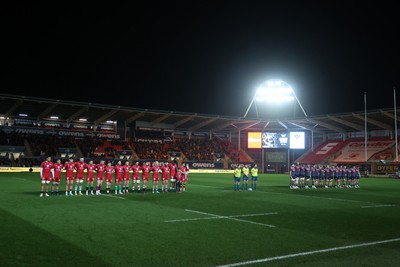 160224 - Scarlets v Munster - United Rugby Championship - A moments applause for �The King� Barry John