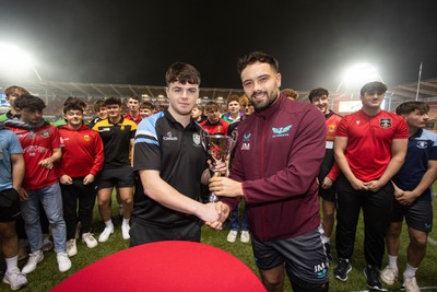 160224 - Scarlets v Munster - United Rugby Championship - Scarlets U18s Regional Age Grade Rugby winners