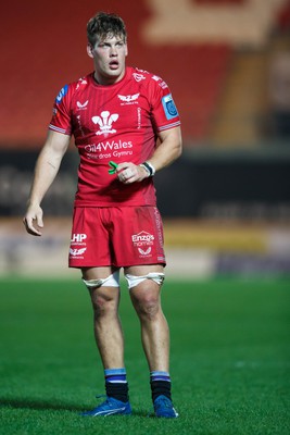 160224 - Scarlets v Munster - United Rugby Championship - Jarrod Taylor of Scarlets