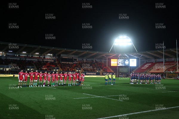 160224 - Scarlets v Munster - United Rugby Championship - A moments applause for �The King� Barry John