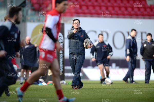 210215 - Scarlets v Munster - Guinness PRO12 -Dai Flanagan