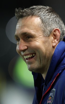 171026 Scarlets v Newcastle Red Bulls EPCR Challenge Cup - Newcastle Red Bulls assistant coach, and former Scarlets player, Stephen Jones