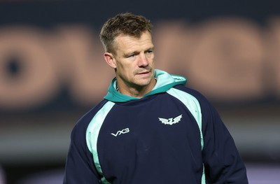 171026 Scarlets v Newcastle Red Bulls EPCR Challenge Cup - Scarlets head coach Dwayne Peel