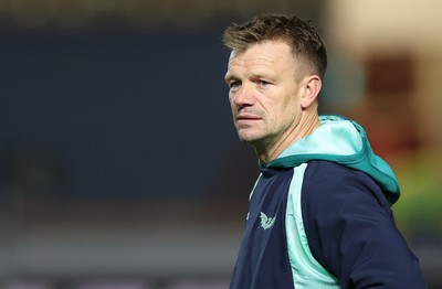 171026 Scarlets v Newcastle Red Bulls EPCR Challenge Cup - Scarlets head coach Dwayne Peel