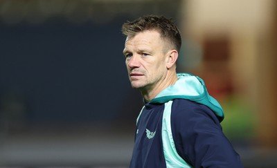 171026 Scarlets v Newcastle Red Bulls EPCR Challenge Cup - Scarlets head coach Dwayne Peel