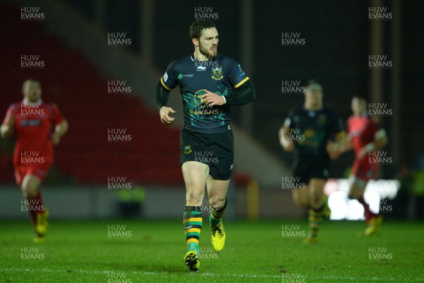 230116 - Scarlets v Northampton - European Rugby Champions Cup -George North of Northampton