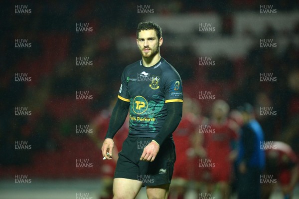 230116 - Scarlets v Northampton - European Rugby Champions Cup -George North of Northampton